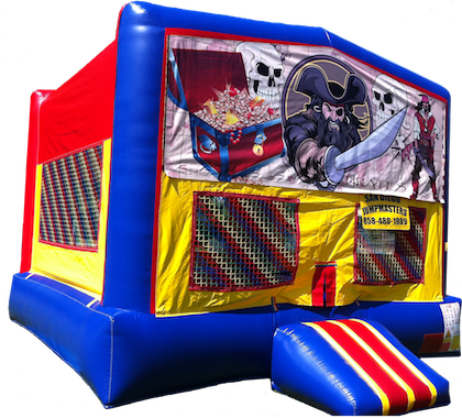 Pirate bounce house theme