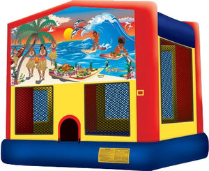 Tropical combo jumper with slide theme