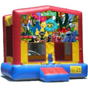 Sesame Street Combo bounce house with slide