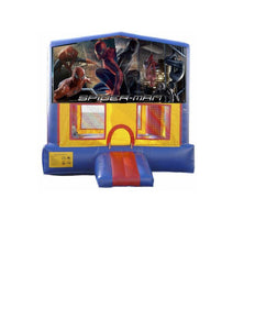 Combo 4-in-1 Jumper w/ slide, blue (themes available)