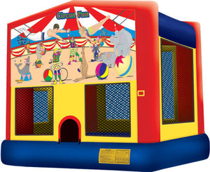 Circus  bounce house theme