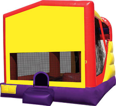 Combo bounce house with slide