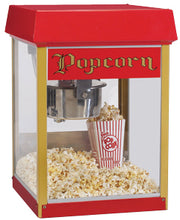 popcorn machine on cart