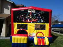 Star Wars Combo bounce house with slide