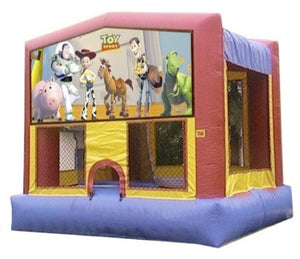 Toy Story bounce house theme